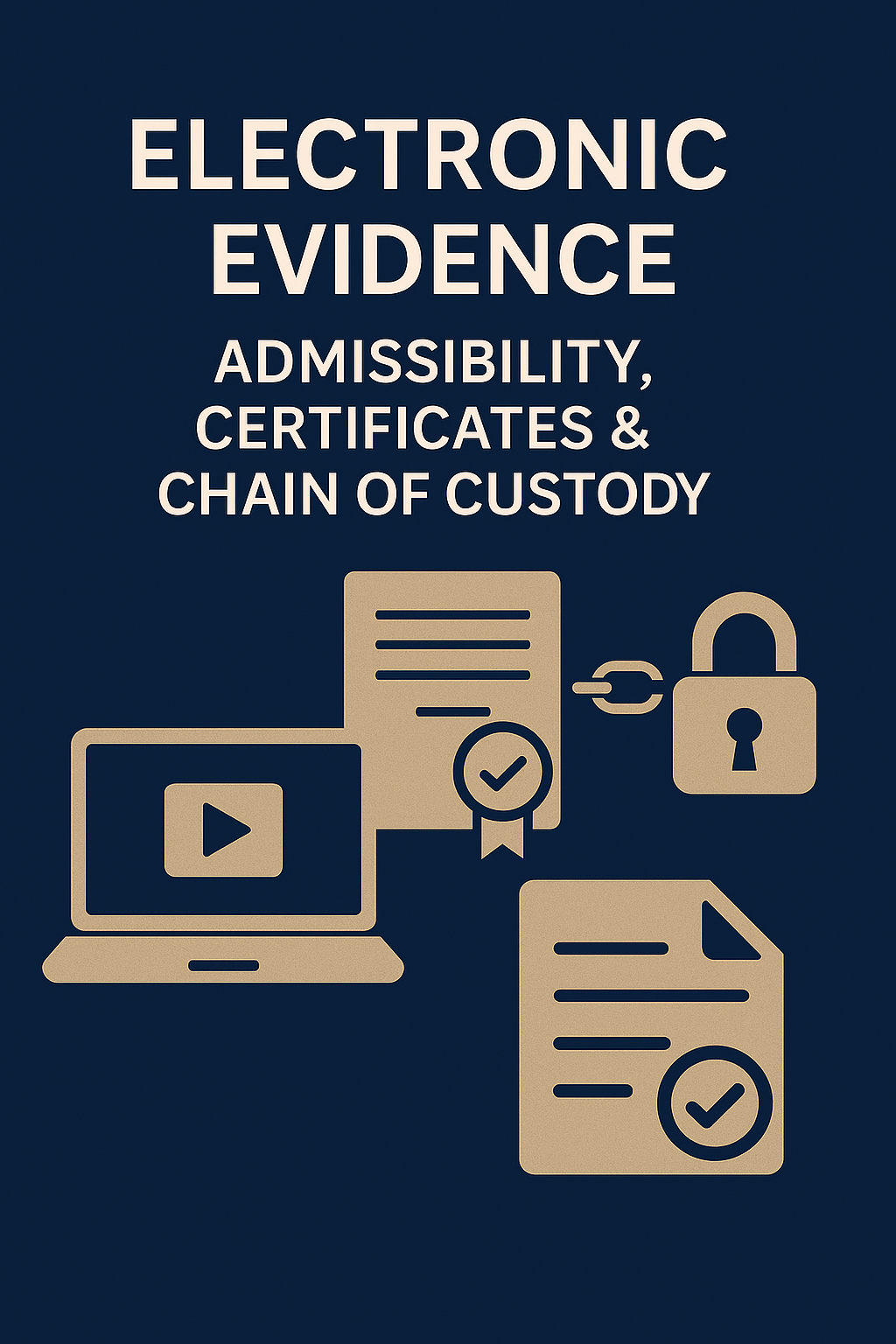 Electronic Evidence: Admissibility, Certificates & Chain of Custody