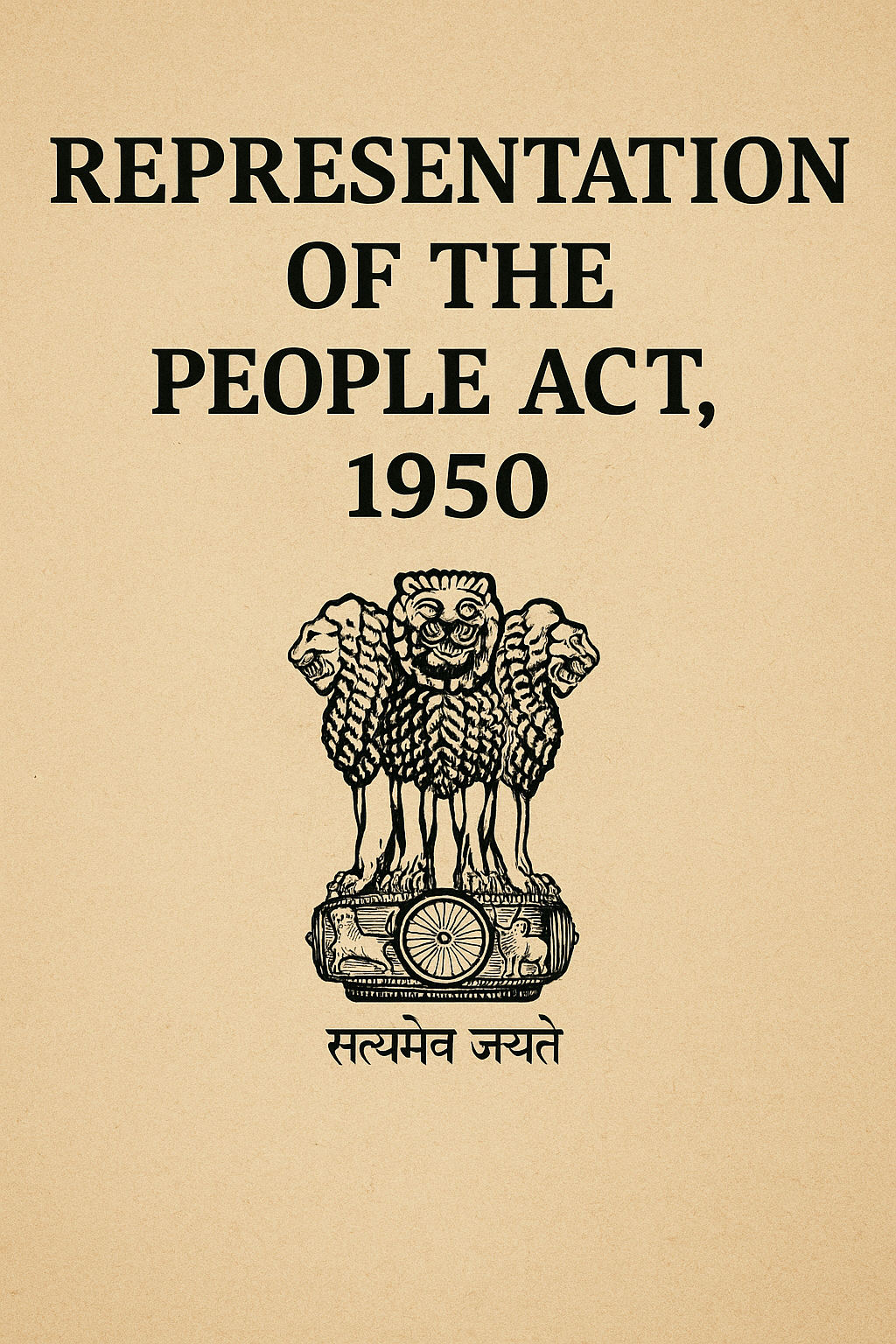 Representation of the People Act, 1950